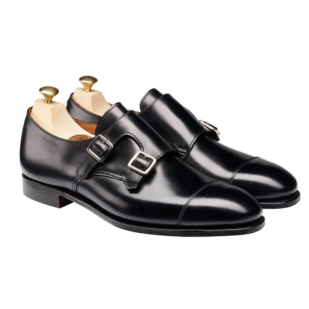 Crockett & Jones Double Monk Loafers